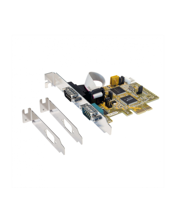 Kontroler Exsys PCIe x1 - 2x Port szeregowy (EX44062) główny