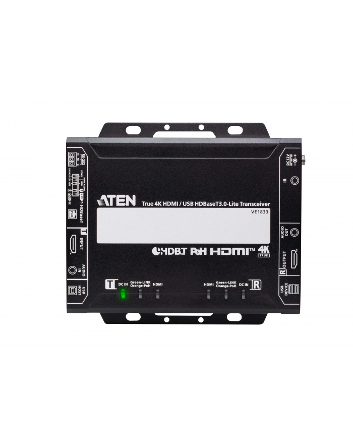 Aten True 4K HDMI-USB HDBaseT 3.0 Lite Transceiver - Digital - Digital-Display-Video (VE1833ATG) główny
