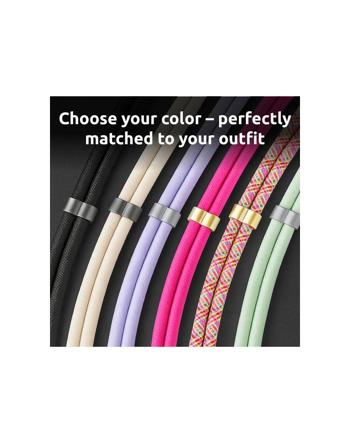 Intenso Cable Usb C To 1 65M Lanyard Green 7991007 główny