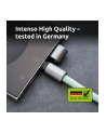 Intenso Cable Usb C To 1 65M Lanyard Green 7991007 - nr 8
