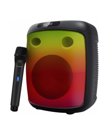 sencor Głośnik imprezowy Partycon BASE Moc 100W, IPX4, TWS, LED, MIC