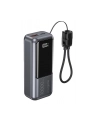 gembird PowerBank LCD 10000mAh QC3.0 20W szary - nr 1