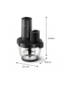Rozdrabniacz kuchenny Philips HR1507/00 czarny - nr 2