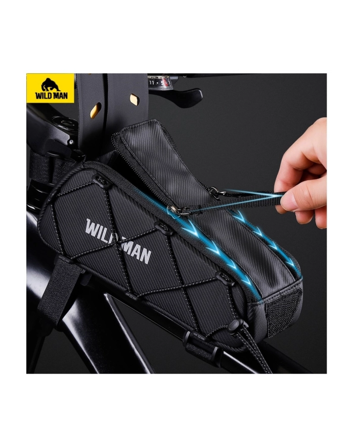 wildman Etui sakwa rowerowa GX100 na ramę czarna główny