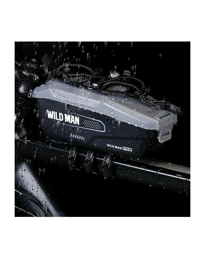 wildman Etui sakwa uchwyt na rower FK6 szaro-czarny główny
