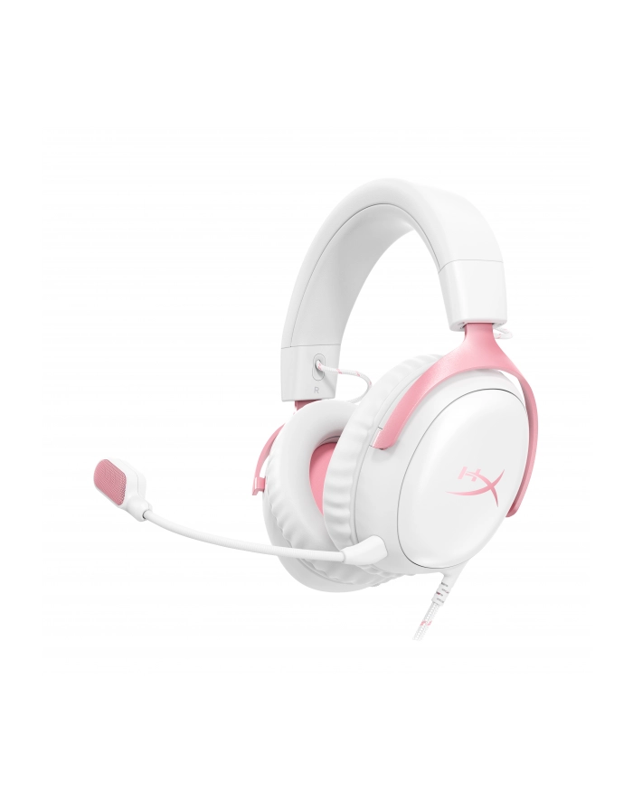 hyperx Zestaw słuchawkowy Cloud III Gaming Headset biały/różowy - 9W1Q4AA główny
