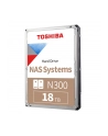 toshiba europe TOSHIBA N300 NAS Hard Drive 18TB 1024MB 3.5inch 7200RPM - nr 2