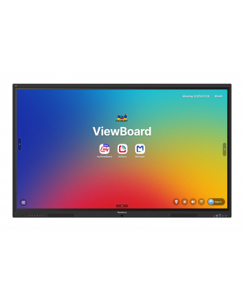 VIEWSONIC 41 series touchscreen 65inch UHD System Android 16 EDLA IR 450 nits 2x20W + sub 15W + 8 array mic 3x USB-C 8/128GB 8-core CPU