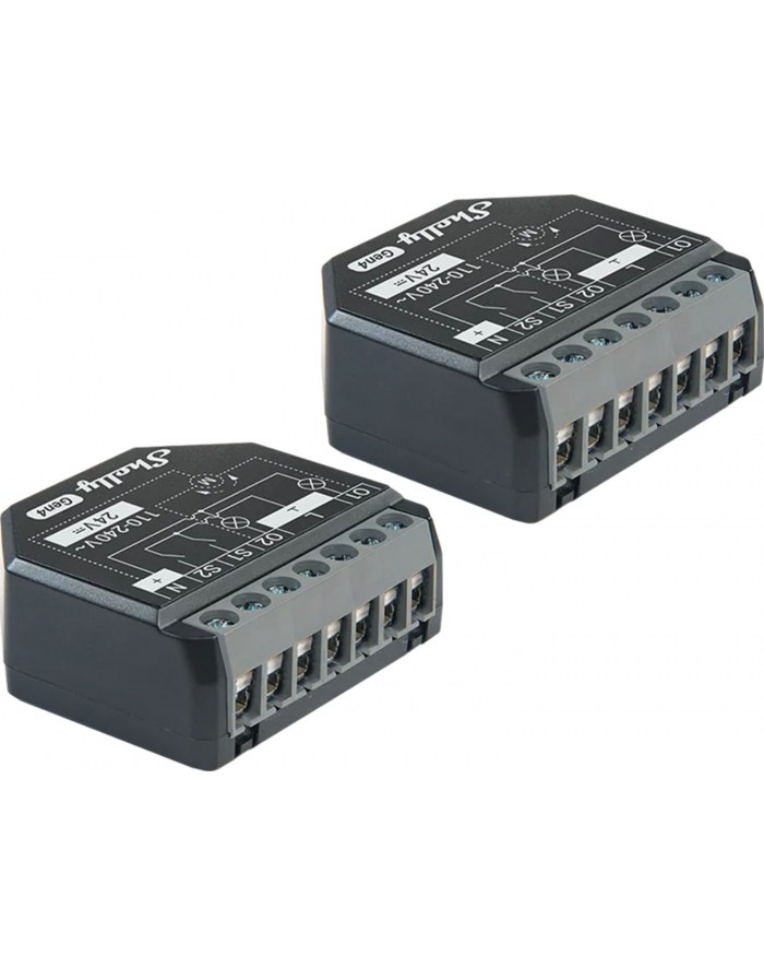 SHELLY 2PM Gen4 2-Pack Matter WLAN PM Switch główny