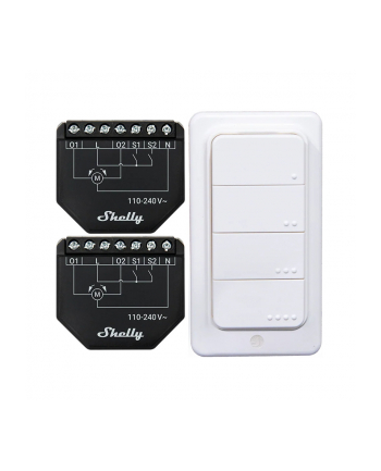 SHELLY Shutter 2x BLU RC Button 4 Wireless Shutter Kit