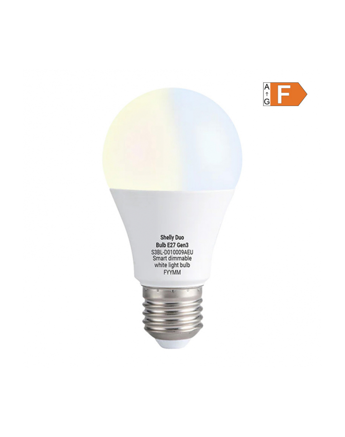 SHELLY Duo Bulb E27 Gen3 WiFi Bluetooth Tunable White Dimmable Smart Bulb główny