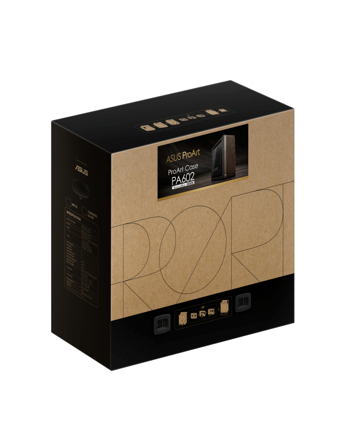 Asus PROART PA602 Walnut Wood TG czarny (90DC00J0B09030) główny