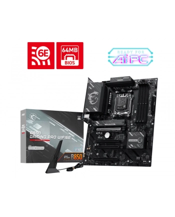 MSI B850 GAMING PRO WIFI6E AM5 MB 4xDDR5 4xSATA 2xM.2