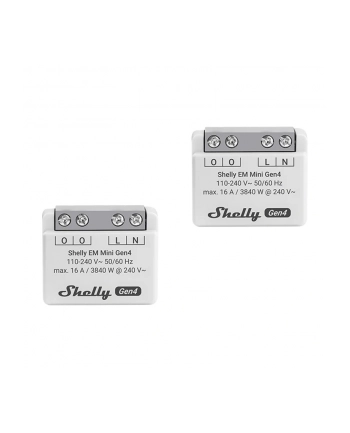 SHELLY EM Mini Gen4 2-Pack Matter WLAN Energy Meter