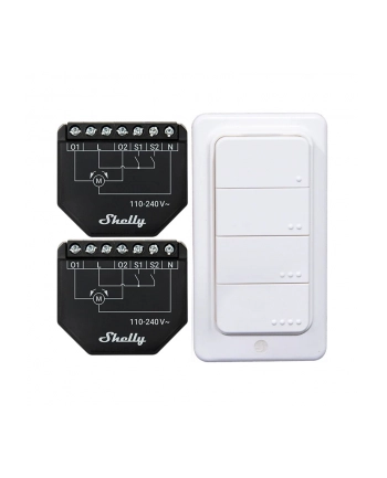 SHELLY Shutter 2x BLU RC Button 4 Wireless Shutter Kit