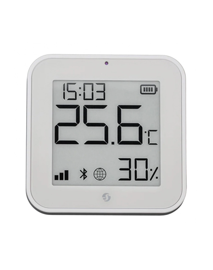 SHELLY BLU H'T Display White Zigbee Display Climate Sensor główny