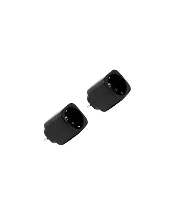SHELLY Plug M Gen3 Black 2-Pack Power Metering Smart Plug