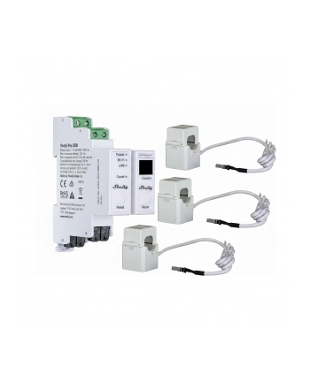 SHELLY Pro 3EM 120A V2 Ethernet WiFi Bluetooth DIN Rail 3-Phase Energy Meter