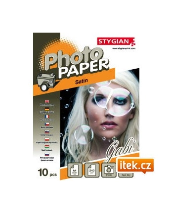 Papier foto do drukarek atramentowych 10x15 (A6) błyszczący 210g/m2 20 arkuszy (#2030061011)