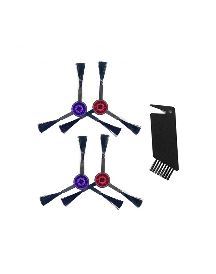 Midea M9 Spare parts kit: 2x Side Brushes L, 2x Side Brushes R, 1x Cleaning Brush główny