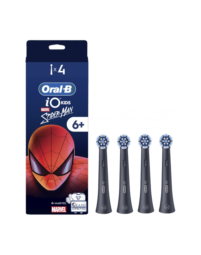 Oral-B | Replacement brush heads | iO kids Refills Spiderman | Heads | For kids | Number of brush heads included 4 główny