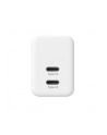 crong Ultra Compact GaN Ładowarka sieciowa 2x USB-C 35W PD 3.0 z PPS Biała - nr 3