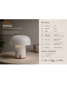 kooduu Lampa przenośna akumulatorowa SENSA szara - nr 4