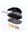 ugreen Mysz przewodowa optyczna 1200 DPI - czarna - nr 4