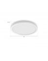 Philips Hue Surimu round panel light, 39.5 cm | Bluetooth, Zigbee - nr 3