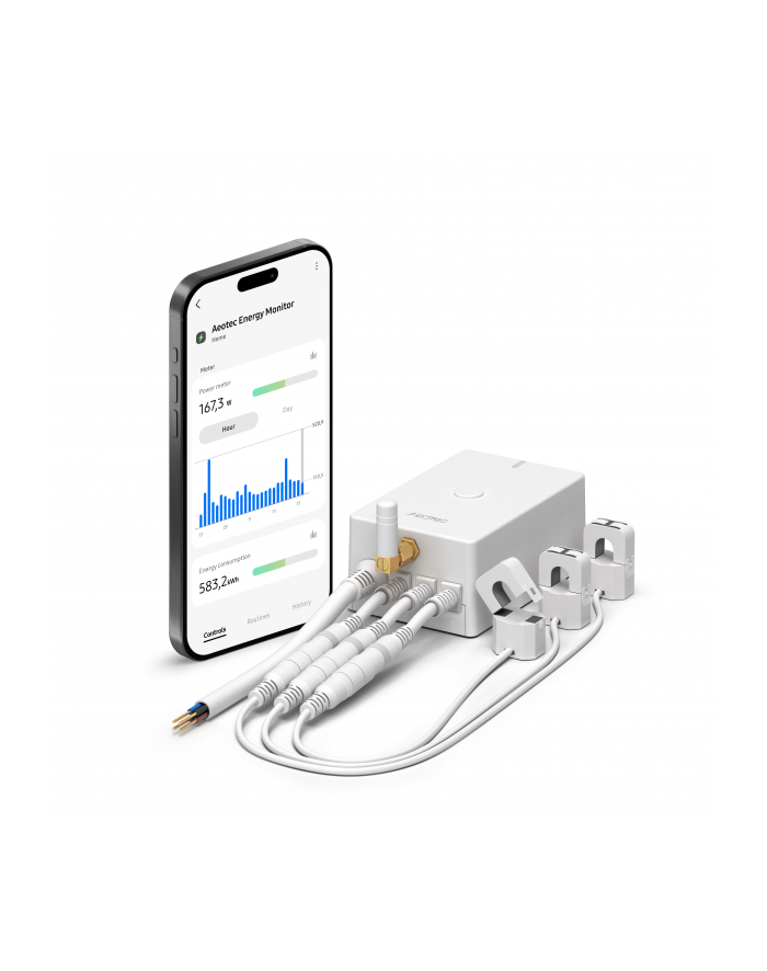 AEOTEC Home Energy Meter 8 - Three Clamps 60A, Z-Wave główny