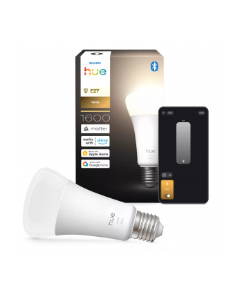 Philips Hue W 1600 A67 1P EU | E27 | 13.5 W | Soft white light | Bluetooth and Zigbee