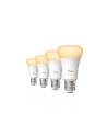 Philips Hue WA 810 A60 4P EU | E27 | 6 W | Warm to cool white light | Bluetooth and Zigbee - nr 1