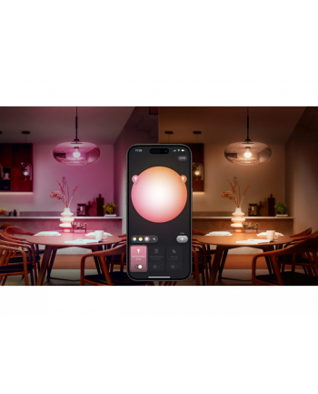Philips Hue E WCA 806 A60 1P EU | E27 | 8 W | 16 million colours, White and colour light | Bluetooth, Zigbee