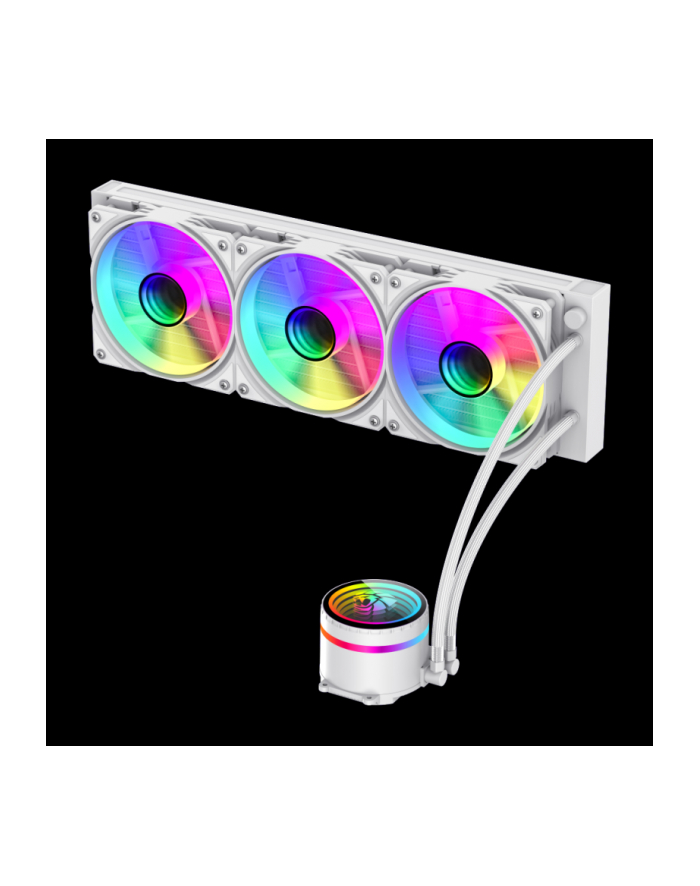 Gamemax CPU Liquid Cooler | ICEBURG 360 INFINITY WH | White główny