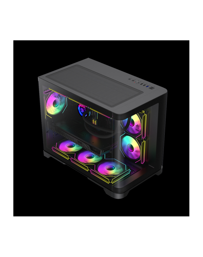 Gamemax Case | HYPE-M BK | ATX główny