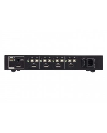 Aten | 4P USB DP Single Display PP4 Secure KVM (CAC) | CS1184DP4C