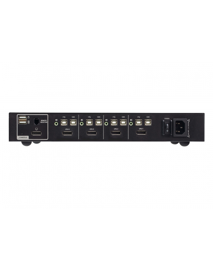 Aten | 4P USB DP Single Display PP4 Secure KVM (CAC) | CS1184DP4C główny
