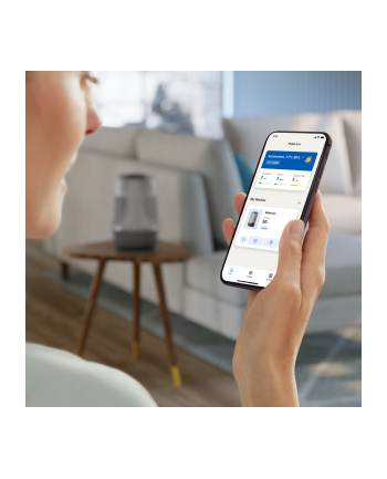 Philips | Humidifier | HU1510/03 Series 1000 | 19.6 W | Water tank capacity 3 L | Suitable for rooms up to 41 m² | Ultrasonic | Humidification capacity 275 ml/hr | Grey/Silver nr 1