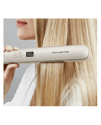 Rowenta Hair Straightener | SF4633F0 Express Shine | Ceramic heating system | Ionic function | Temperature (max) 210 °C | Number of heating levels 8 | Beige