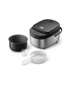 Philips Mini rice cooker | HD3093/80 3000 series | 600 W | 0.85 L | Number of programs 8 | Stainless Steel/Black - nr 15