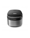 Philips Mini rice cooker | HD3093/80 3000 series | 600 W | 0.85 L | Number of programs 8 | Stainless Steel/Black - nr 16
