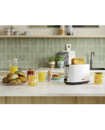 Tristar Toaster | BR-1055 | Power 750 W | Number of slots 2 | Housing material Plastic | White