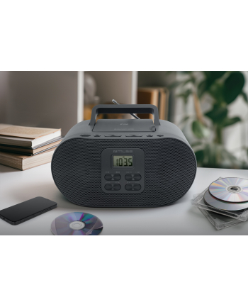 Muse M-33 BT | Portable Radio CD/MP3 Player with Bluetooth and USB Port | AUX in