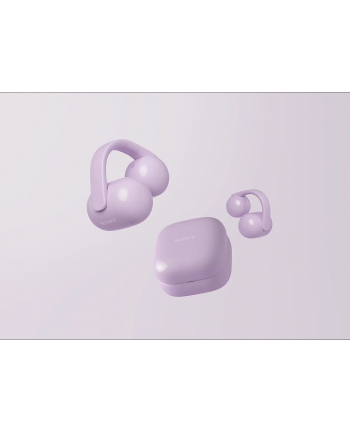 Sony | Earbuds | LinkBuds WF-LC900 Clip | Bluetooth | Open-Ear | Lavender | Wireless
