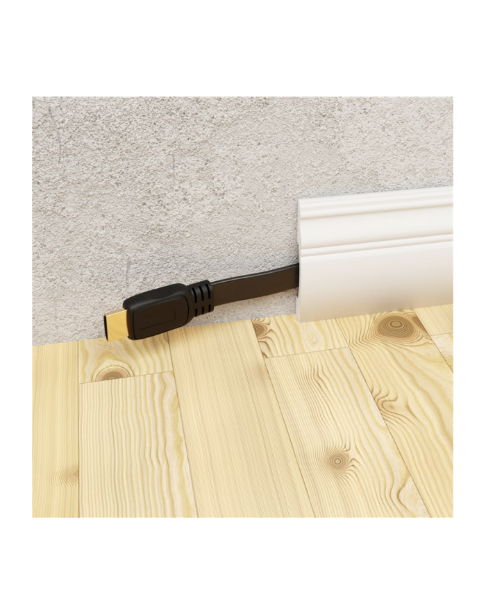 Goobay | High Speed HDMI Flat Cable with Ethernet | 61279 | HDMI male (type A) | HDMI (type A) | HDMI to HDMI | 2 m główny