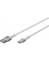 Goobay | USB-C to USB-A Supersoft Textile Cable with Metal Plugs | 74530 - nr 3