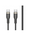 Fixed | Braided Cable USB-C/USB-C, 2m, 100W | FIXDB-CC2-BK - nr 3