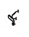 Arozzi Desk Mount | Neo Duo - Gas Spring Monitor Arm AZ-ALZARE-NEO-DUO-BK | Tilt, Swivel, Rotation | Maximum weight (capacity) 9 kg | Black - nr 1