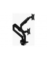 Arozzi Desk Mount | Neo Duo - Gas Spring Monitor Arm AZ-ALZARE-NEO-DUO-BK | Tilt, Swivel, Rotation | Maximum weight (capacity) 9 kg | Black - nr 4