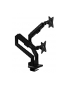 Arozzi Desk Mount | Neo Duo - Gas Spring Monitor Arm AZ-ALZARE-NEO-DUO-BK | Tilt, Swivel, Rotation | Maximum weight (capacity) 9 kg | Black - nr 5